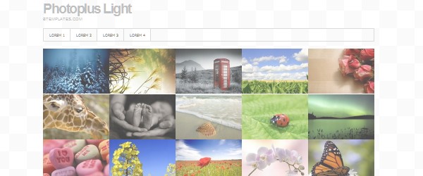 13 Magnificent Free Blogger Gallery based Templates-photopluslight