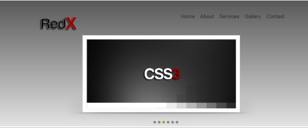 Free HTML5 And CCS3 Portfolio Templates-redx