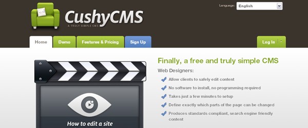 Top 15  Content Management systems (CMS)-cushycms