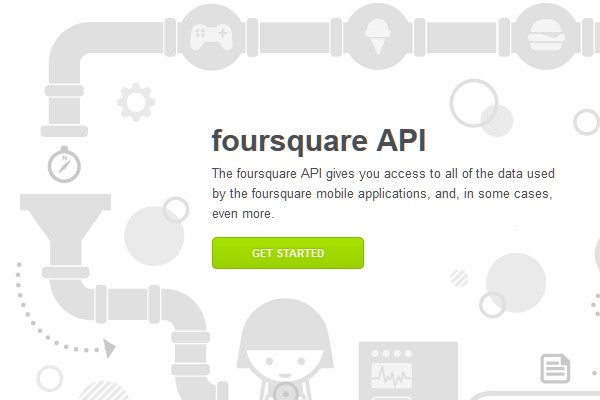 20 Useful APIs For Web Designers And Developers-foursquareapi