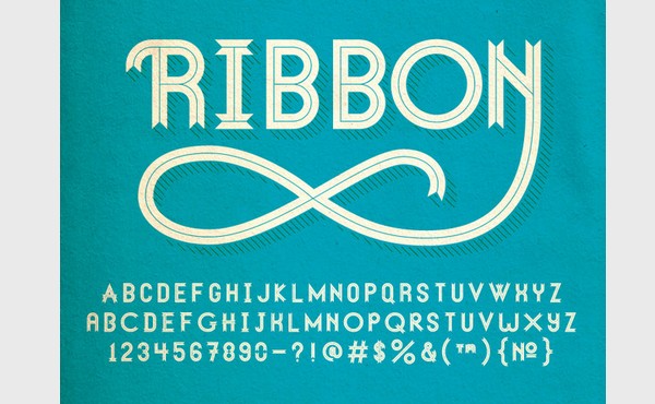 Free Fonts Of 2011-ribbon