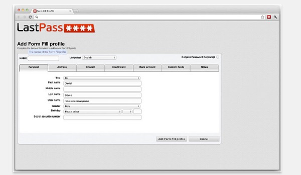 Google Chrome Extensions in 2011-lastpass