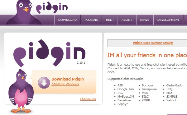 Most Useful Chat Widgets and Chat Client Tools-pidgin