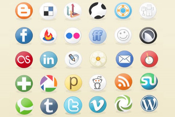 Social Media Icon Packs-circularsocial
