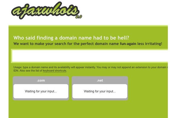 Useful Tools for Searching the Perfect Domain Name-whois