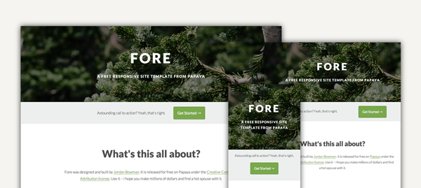 fore-css-template